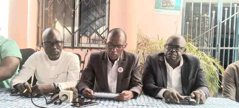 Point de presse du SYNABEF : dénonciation de la violation des libertés syndicales